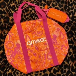 Amika Orange Travel Bag
